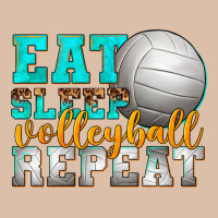 Eat Sleep Volleyball Repeat Urban Heavy Tee | Teevron