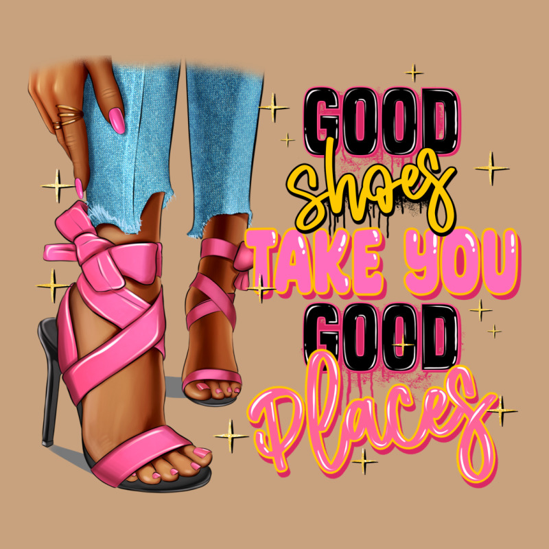 Good Shoes Take You To Good Places Black Fashion G Vintage Tee by RanaPortraitStore | Teevron