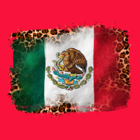 Mexican And Leopard Flag Classic Tee | Teevron