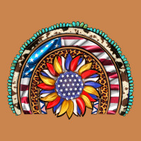 Sunflower American Flag Leopard Gemstone Cowhide Rainbow Heavyweight Hoodie | Teevron