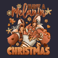 Have A Melanin Christmas Black Girl Sneakers Vintage Tee | Teevron