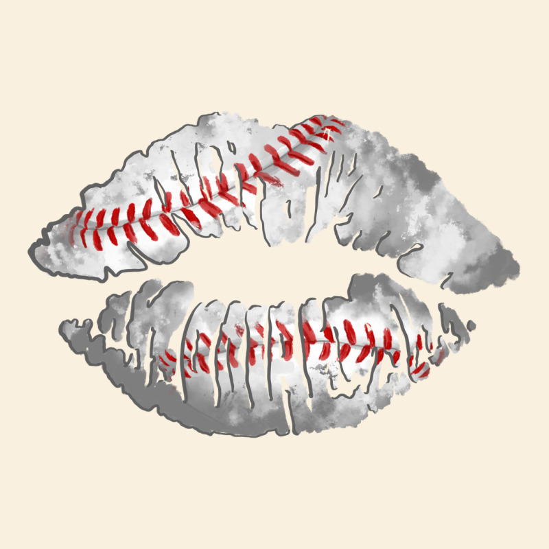 Baseball Lips Vintage Hoodie by AdoDesignShop | Teevron