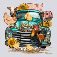 Farm Truck Farm Animals Zipper Hoodie | Teevron