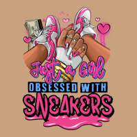 Just A Girl Obsessed With Sneakers Vintage Tee | Teevron