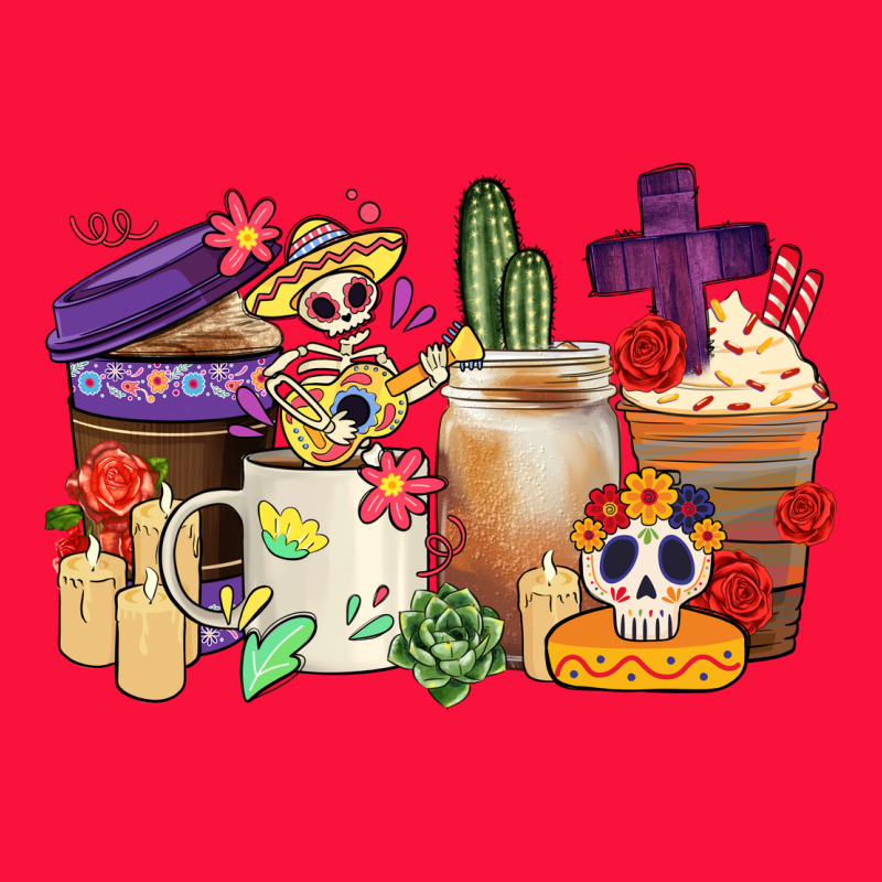 Mexican Dia De Los Muertos Coffee Cups Classic Tee by CTS Tumbler Store | Teevron