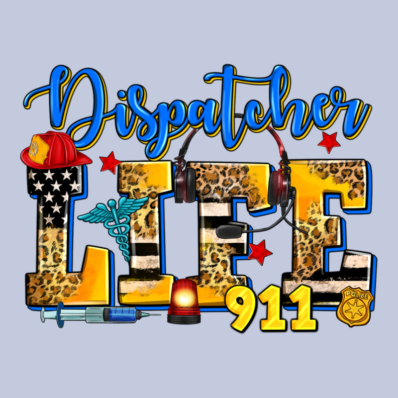 Dispatcher Life Long Sleeve Tee by Zillion Design Studio | Teevron