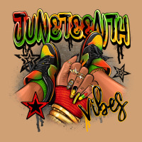Juneteenth Vibes Black Girl Sneakers Vintage Tee | Teevron