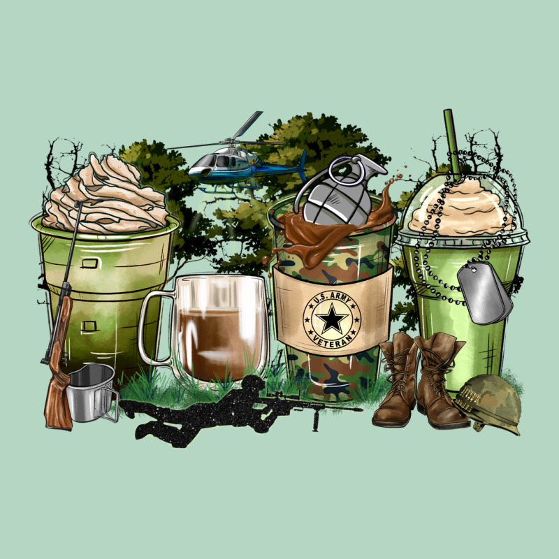 Veteran Coffee Cups Classic Tee by Zillion Design Studio | Teevron