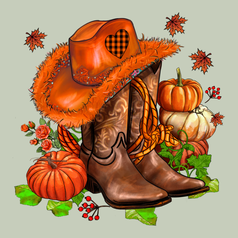 Fall Pumpkins  Cowgirl  And Roses Ladies Tee by AdoDesignShop | Teevron