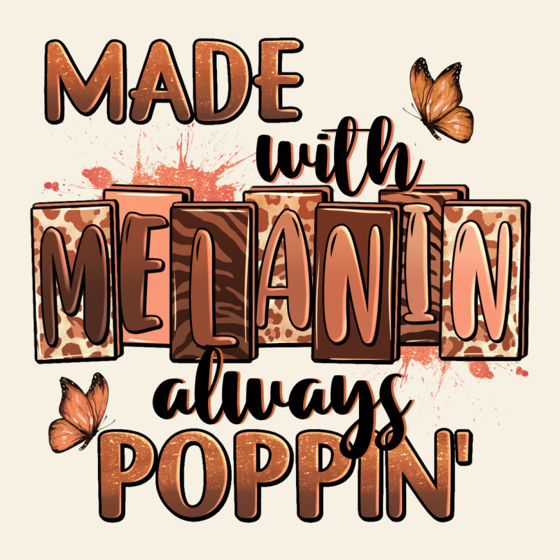 Made With Melanin Always Poppin' Vintage Tee by RanaPortraitStore | Teevron