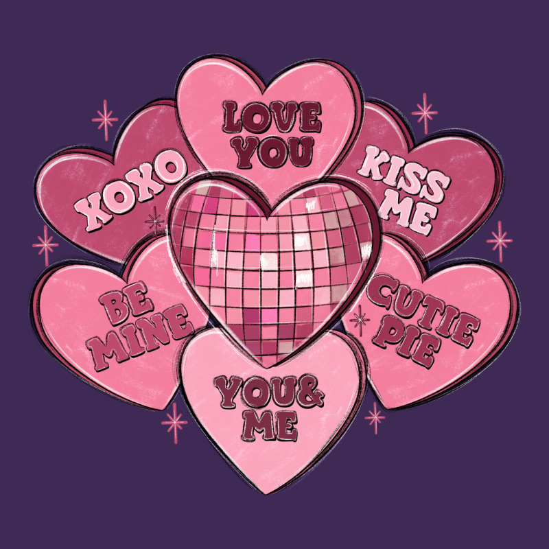Valentines Conversation Hearts Premium Hoodie by MaliasSmallBusiness | Teevron