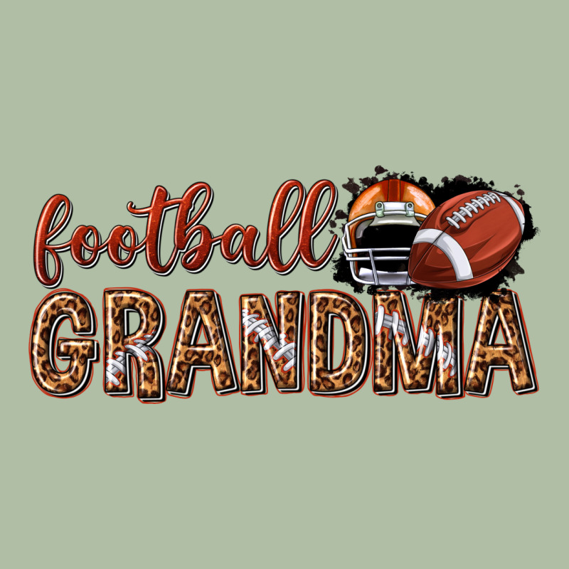 Football Grandma With Leopard Urban Heavy Tee by texasbilliewilder | Teevron