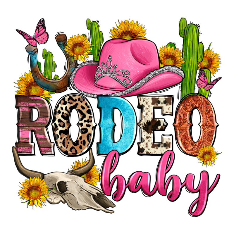 Rodeo Baby Long Sleeve Tee by Zillion Design Studio | Teevron