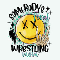 Somebody's Feral Wrestling Mom Premium Hoodie | Teevron