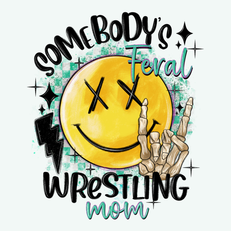 Somebody's Feral Wrestling Mom Premium Hoodie by MaliasSmallBusiness | Teevron