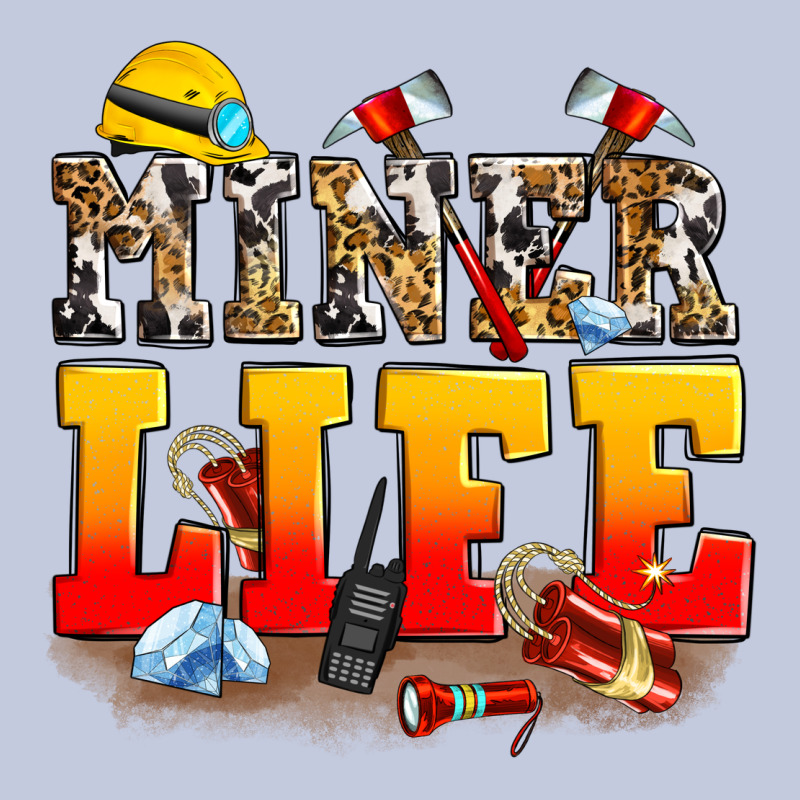 Miner Life Long Sleeve Tee by Zillion Design Studio | Teevron