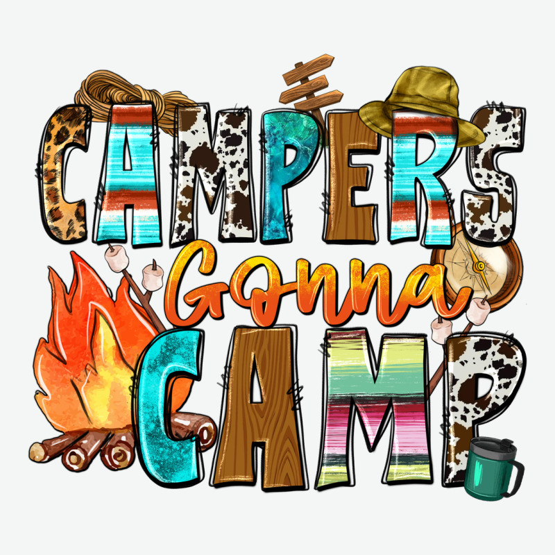 Campers Gonna Camp Urban Heavy Tee by Zillion Design Studio | Teevron