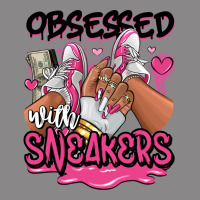 Obsessed With Sneakers Pink Afro Woman Vintage Tee | Teevron