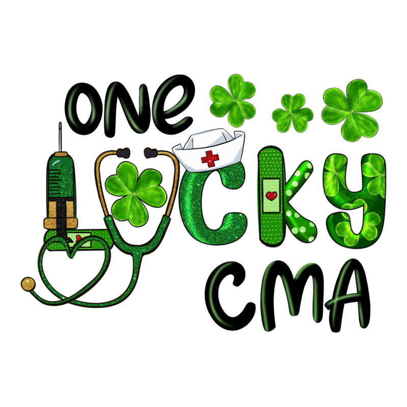 One Lucky Certified Medical Assistant Cma Urban Heavy Tee by RanaPortraitStore | Teevron