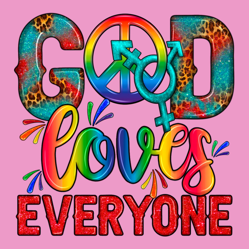 Lgbtq+ God Loves Everyone Urban Hoodie by BundleAndBundleShop | Teevron