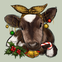 Christmas Baby Cow Long Sleeve Tee | Teevron