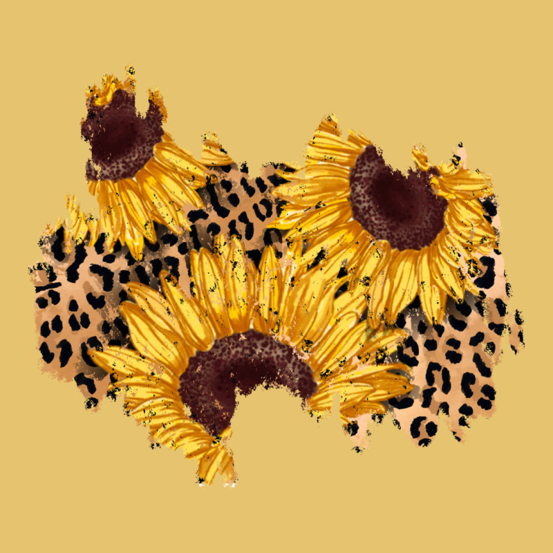 Sunflower Leopard Patch Premium Sweatshirt by AdoDesignShop | Teevron