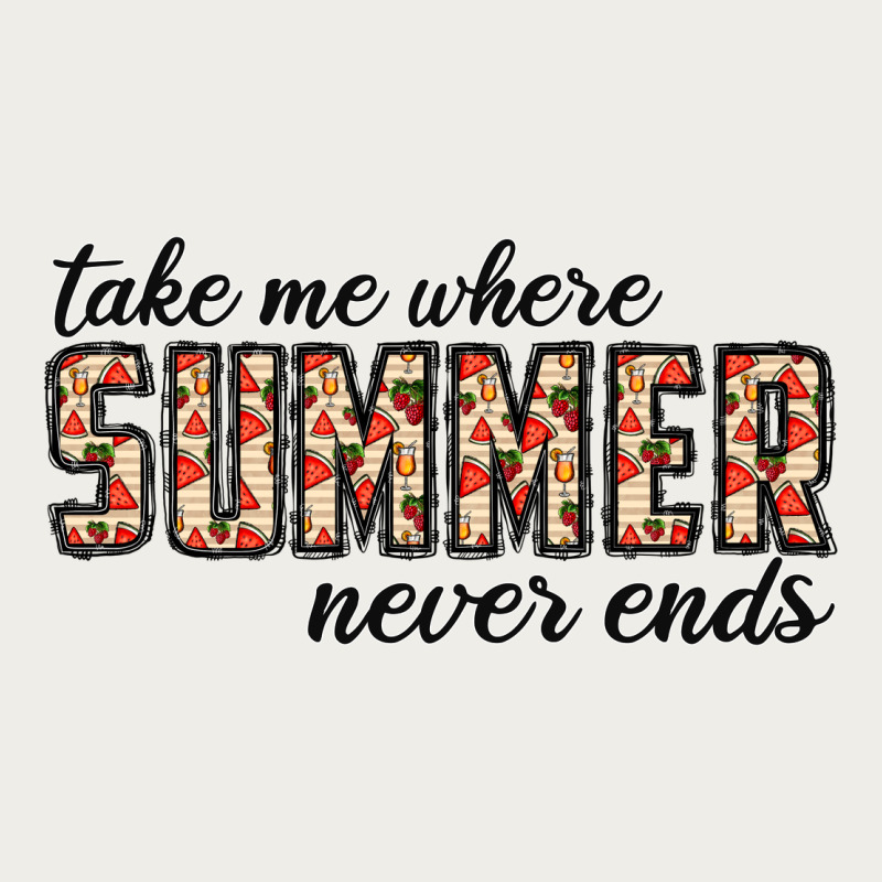 Take Me Where Summer Never Ends Zipper Hoodie by CowhideDigitalArt | Teevron