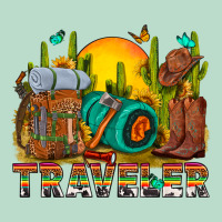 Western Traveler Cowboy Premium Hoodie | Teevron