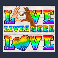 Western Lgbtq+ Love Lives Here Tumbler Urban Hoodie | Teevron