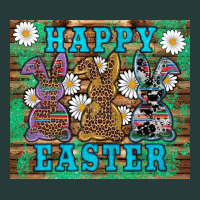 Easter Happy Easter Western Bunnies Daisies Premium Sweatshirt | Teevron