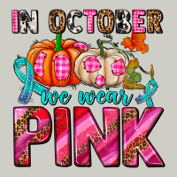 In October We Wear Pink With Pumpkins Heavyweight Hoodie | Teevron