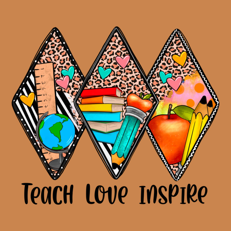 Teach Love Inspire Heavyweight Hoodie by JahusDesignShop | Teevron