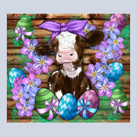 Easter Cow Eggs Flowers Daisys Premium Sweatshirt | Teevron