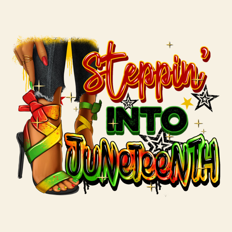 Steppin' Into Juneteenth Black Fashion Girl Vintage Tee by RanaPortraitStore | Teevron