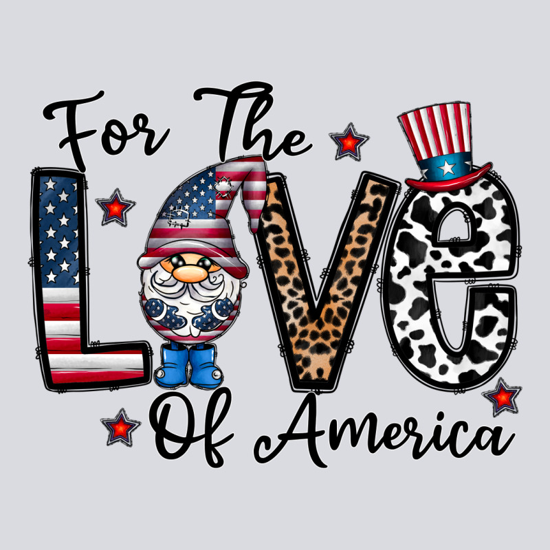 For The Lovee Of America Gnome Zipper Hoodie by CowhideDigitalArt | Teevron
