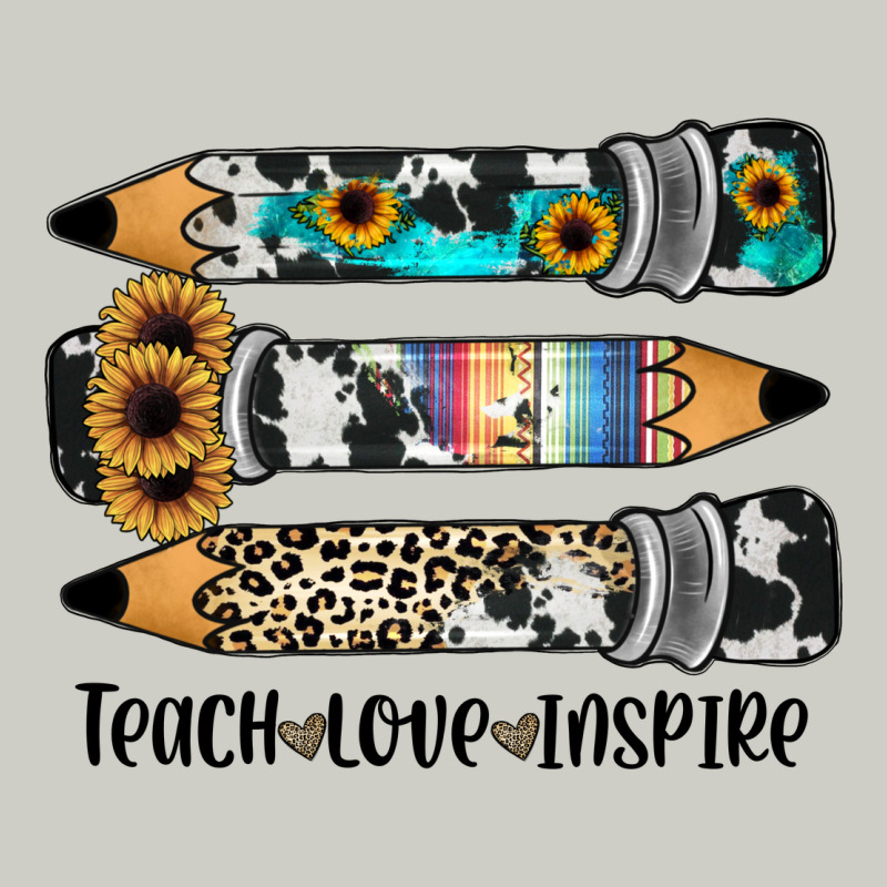 Western Pencils Teach Love Inspire Heavyweight Hoodie by JahusDesignShop | Teevron