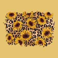 Sunflower Leopard Background Premium Sweatshirt | Teevron