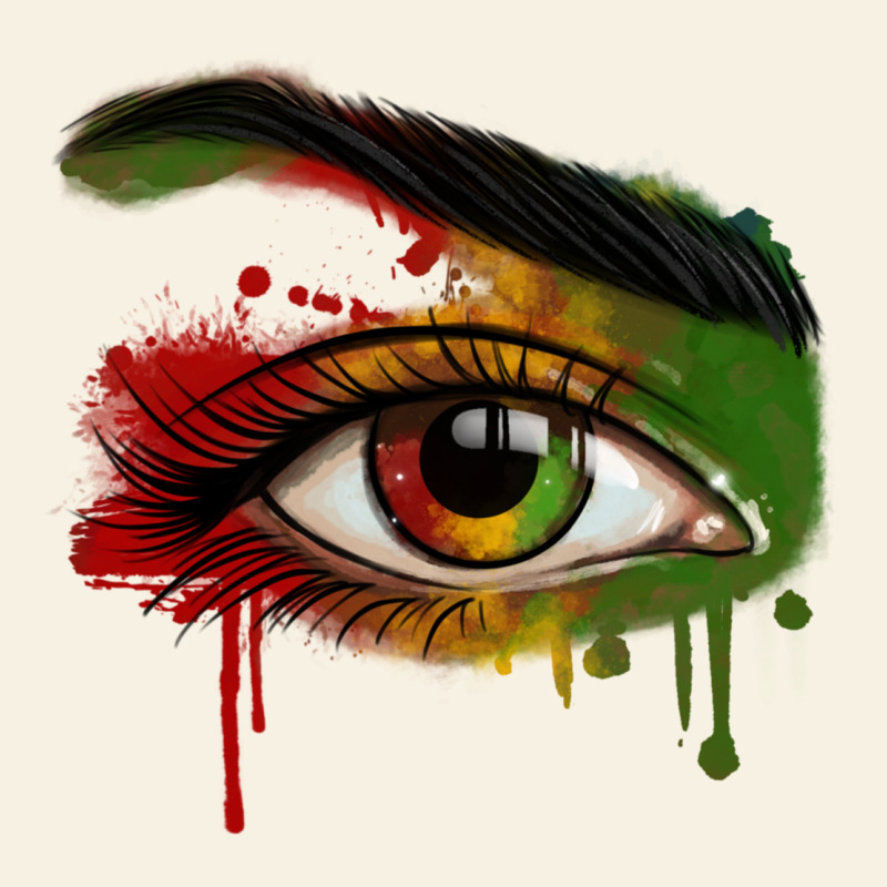 Watercolor Juneteenth Eyes Vintage Tee by RanaPortraitStore | Teevron