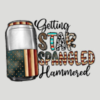Getting Star Spangled Hammered Zipper Hoodie | Teevron