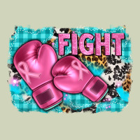 Fight With Boxing Gloves And Cancer Ribbon Heavyweight Hoodie | Teevron