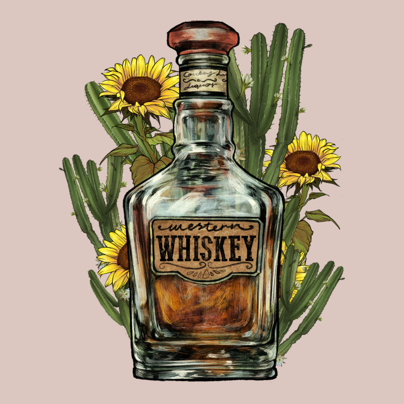 Western Whiskey Bottle Premium Hoodie by NancyCooperArtShop | Teevron