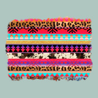 Aztec Western Leopard Cowhide Background Premium Sweatshirt | Teevron