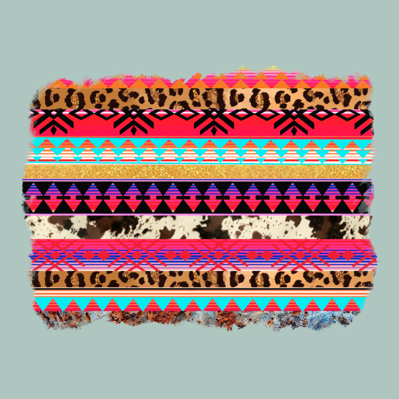 Aztec Western Leopard Cowhide Background Premium Sweatshirt by AdoDesignShop | Teevron