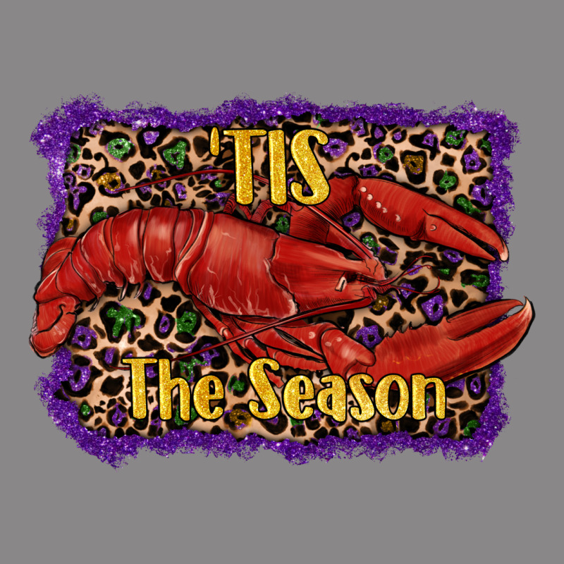 Mardi Gras Tis The Season Lobster Vintage Tee by RanaPortraitStore | Teevron