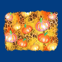 Fall Pumpkin Background Premium Sweatshirt | Teevron