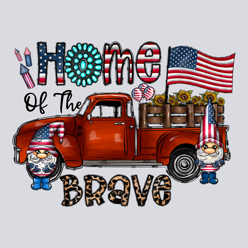 Home Of The Brave Zipper Hoodie by CowhideDigitalArt | Teevron
