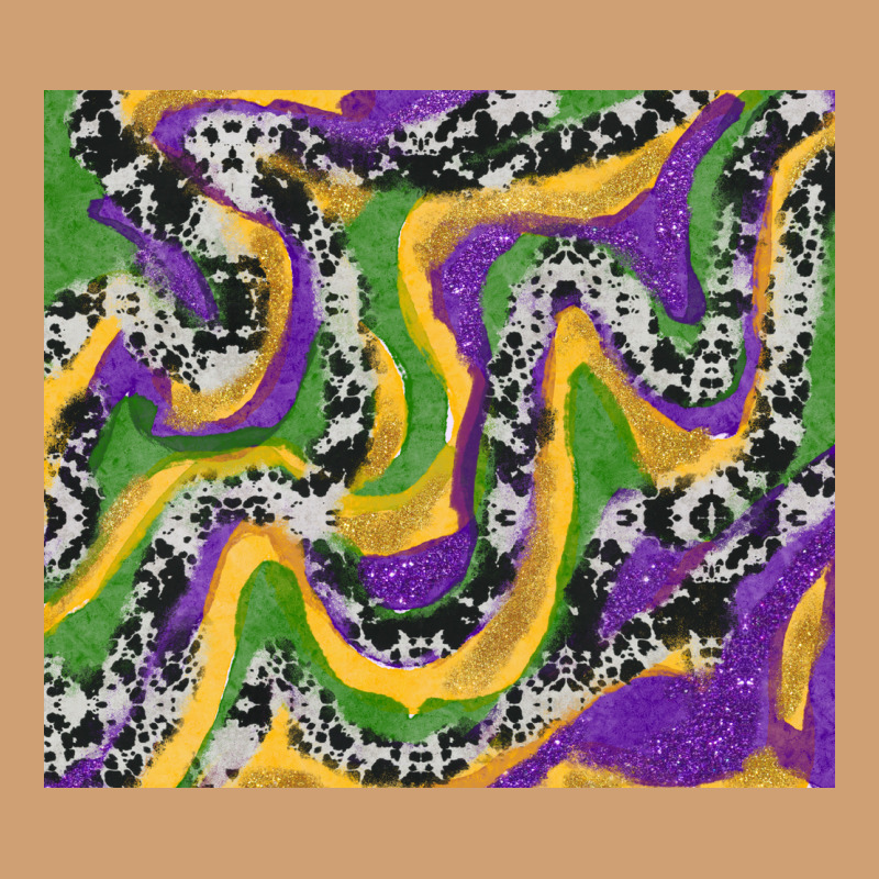 Mardi Gras Cowhide Vintage Tee by RanaPortraitStore | Teevron