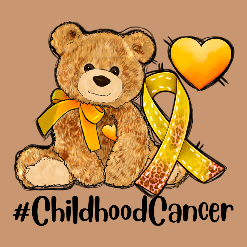 Childhood Cancer And Cancer Ribbon Heavyweight Hoodie by AdoDesignShop | Teevron