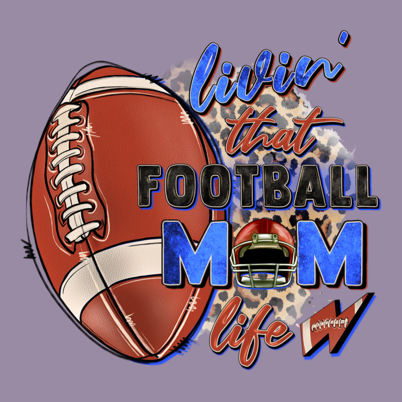 Livin' That Football Mom Life Classic Tee by Zillion Design Studio | Teevron