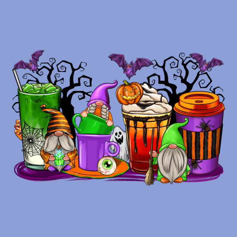 Halloween Gnomes Coffee Cups Long Sleeve Tee by texasbilliewilder | Teevron